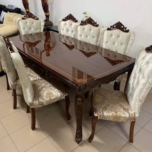 8 Seater Wooden Dining Table Set Manufacturers in Saharanpur