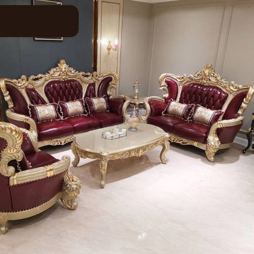 Exotic Carved Living Room Sofa Set Manufacturers in Saharanpur