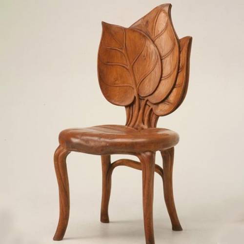 Leaf Design Wooden Chair Manufacturers in Saharanpur