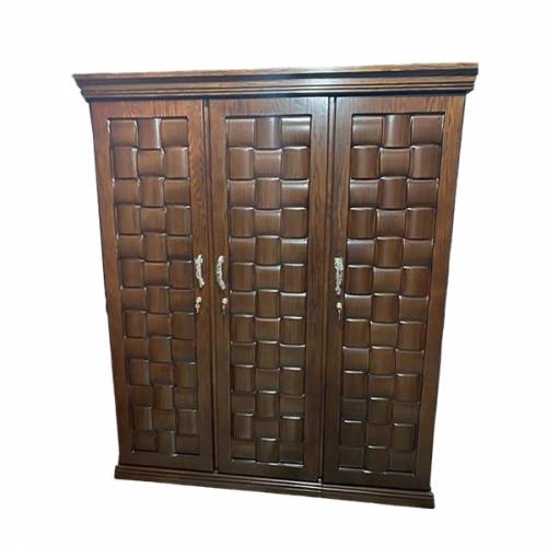 Solid Wood 3 Door Almirah Manufacturers in Saharanpur