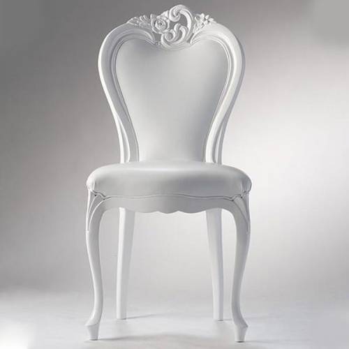 White Armless Wooden Chair Manufacturers in Saharanpur